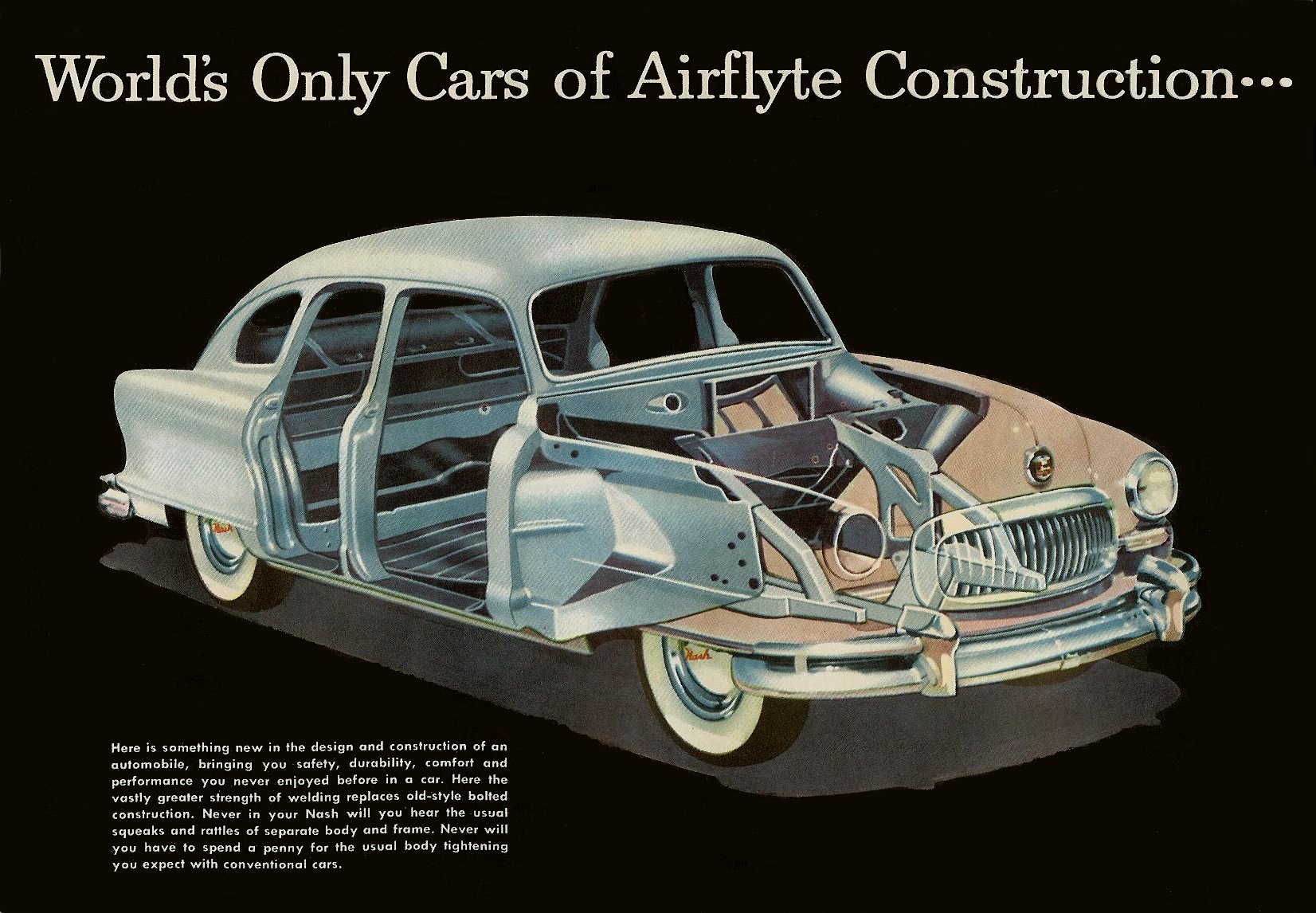 1951 Nash Airflyte Brochure Page 15